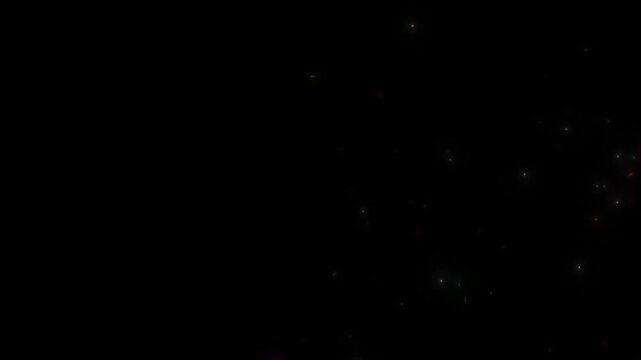 Colorful fireworks exploding in the night sky with inspirational quote text overlay with vibrant fireworks bursting, radiating outward