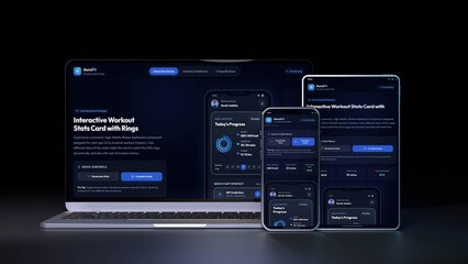Multi Device Website Mockup