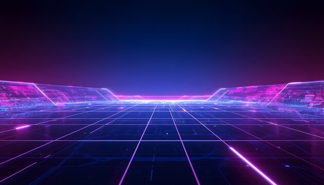 abstract blue background