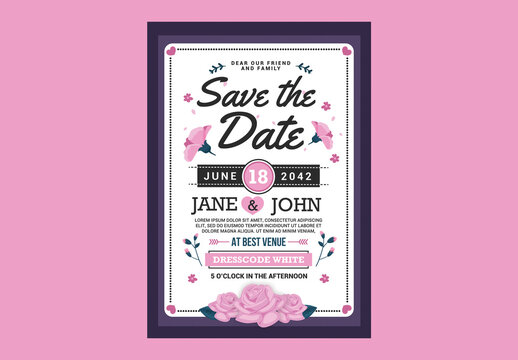 Wedding Invitation Template