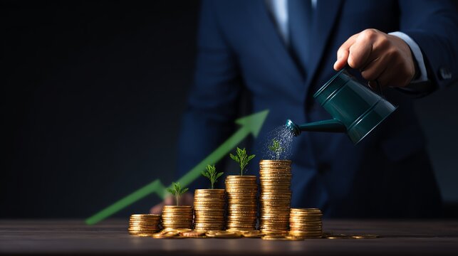 Investing in growth through financial nurturing.