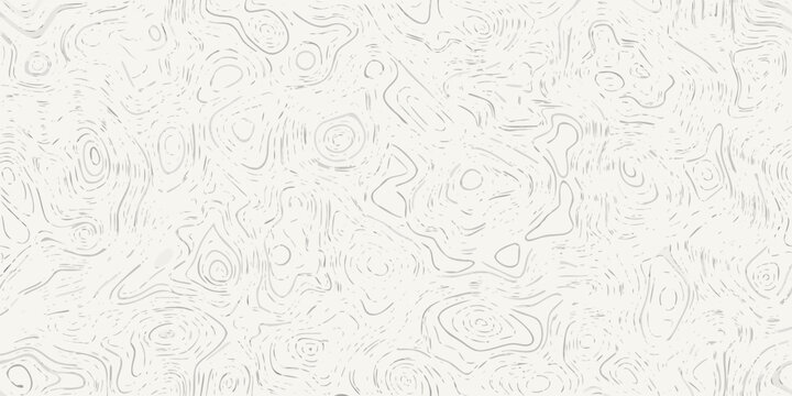 Seamless Topographic Map Pattern Featuring Gray Lines On A White Background contour elevation