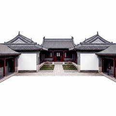 Fototapeta premium Siheyuan