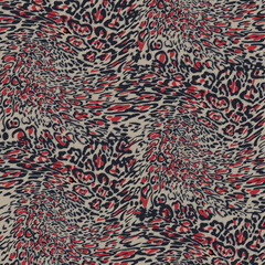 Neutral leporid  Red Animal Seamless Pattern on background © Vivek