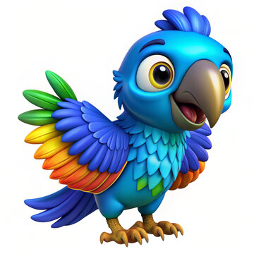 blue and yellow macaw