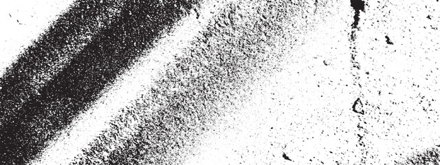 Abstract dark spray paint texture with rough grit and splatter on concrete wall for urban background © DARK GRASS