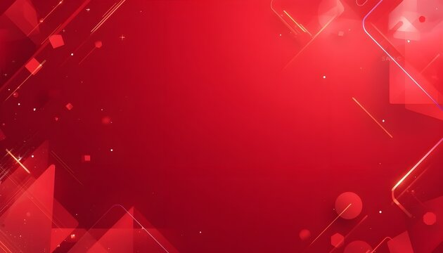 Modern Red Sale Background with Dynamic Discount Banner Design