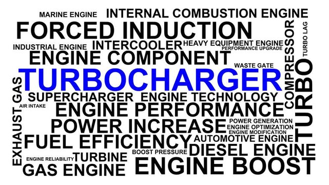Turbocharger Word Cloud