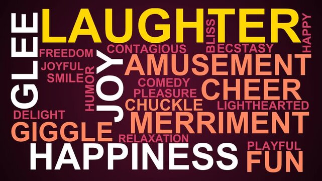 Laughter Word Cloud