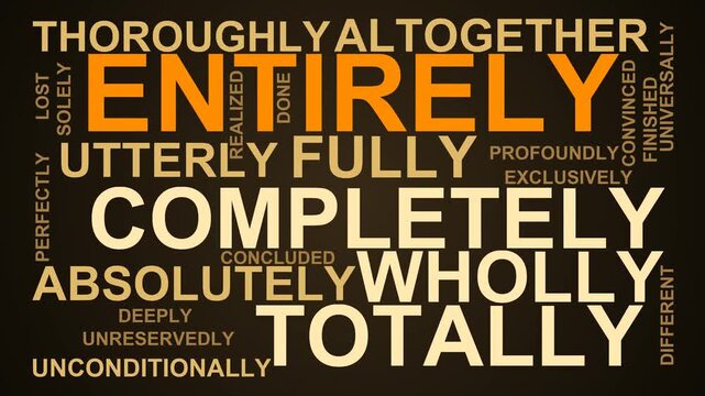 Entirely Word Cloud