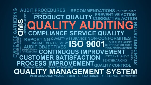 Quality Auditing Word Cloud