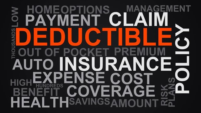 Deductible Word Cloud
