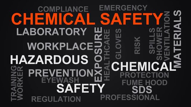 Chemical Safety Word Cloud