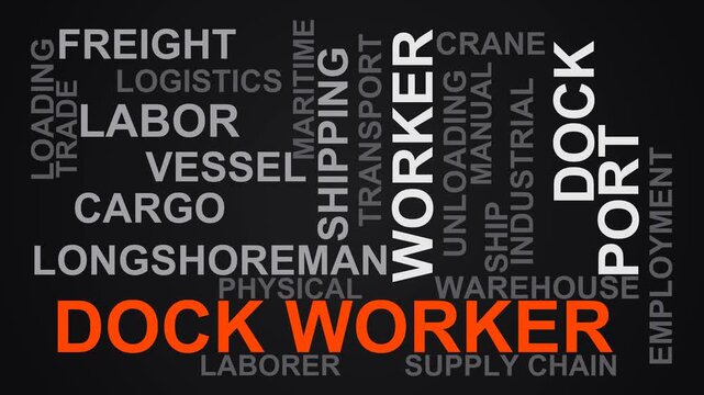 Dock Worker Word Cloud
