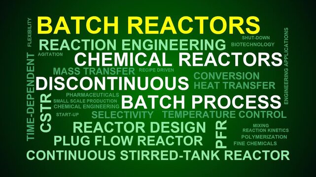 Batch Reactors Word Cloud