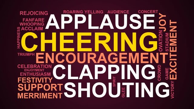 Cheering Word Cloud