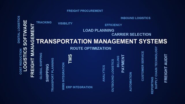 Transportation Management Systems Word Cloud