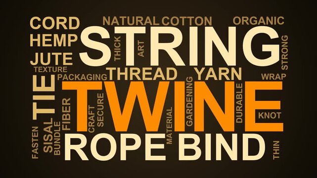 Twine Word Cloud