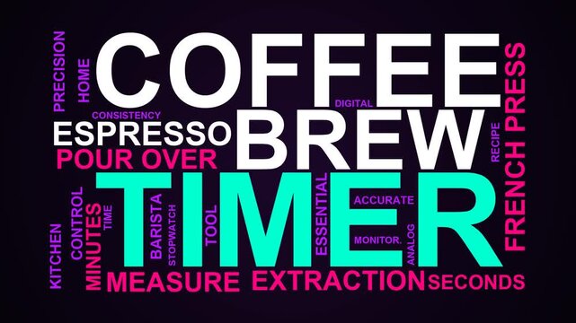 Timer Word Cloud