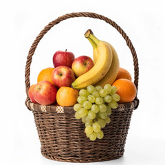 basket with fruits