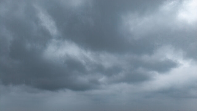 rain storm clouds in the sky