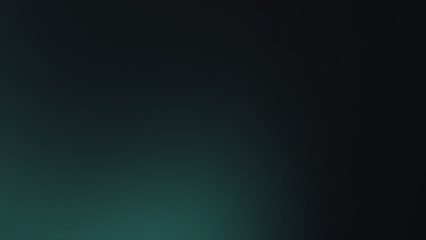 Fototapeta premium Dark teal abstract blurred background. Soft gradient texture for modern digital design.