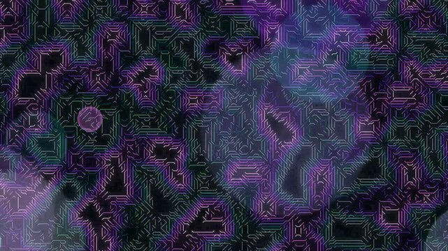Dynamic energy pattern in shades of purple and violet, perfect for digital art projects, backgrounds, and spacethemed designs.
