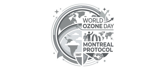 Obraz premium Global Ozone Protection Agreement Anniversary Celebration