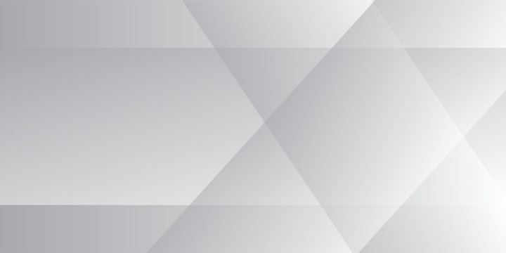 Abstract geometric white and gray color background.