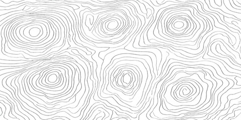 Elevation contour lines topographic map background pattern with topographic elevation abstract background geography cartography landscape navigation geometric structure technical scientific © MOHAMAD