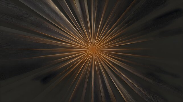 Elegant gold radial gradient on charcoal background with abstract creative texture pattern luxury design visual effect modern style