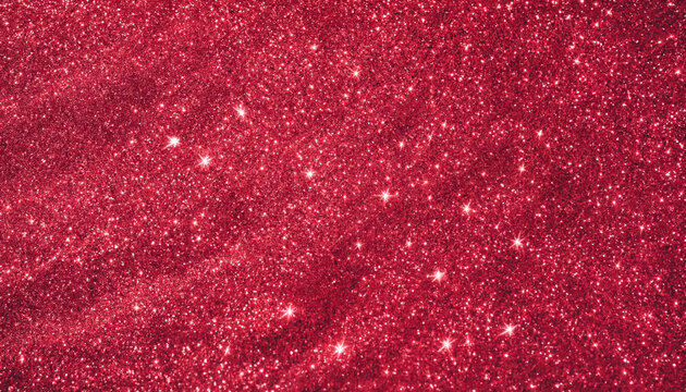 Red glitter background