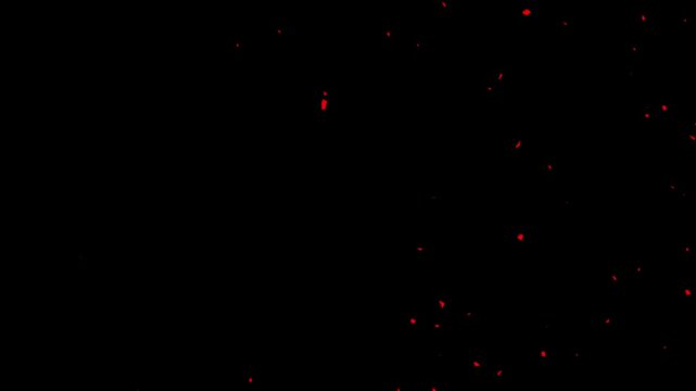 Text Shattering Particle Explosion Disintegration Motion Graphic
