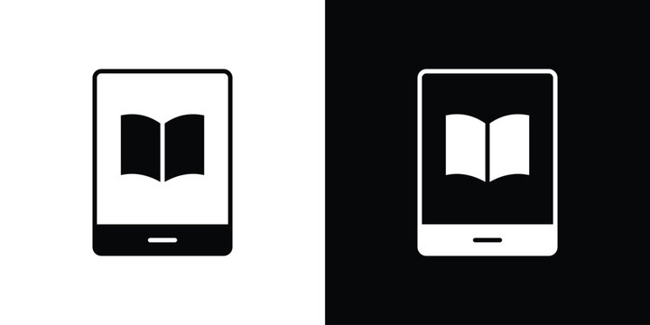 Ebook icon minimal artwork collection