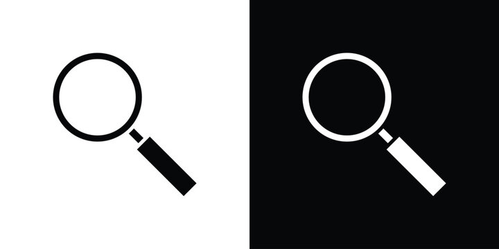 Search icon minimal artwork collection