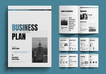 Business Plan Brochure Layout
