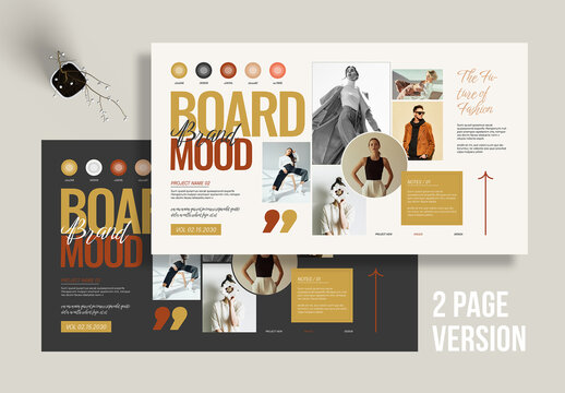 Brand Mood Board Template