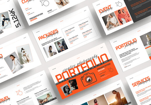 Creative Photography Portfolio Presentation Template