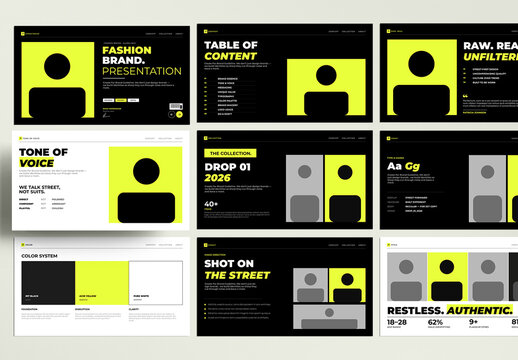 Fashion Brand Presentaion