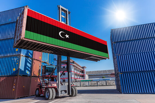 Products shipping cargo goods with Libya flag for import export business from Libya Country