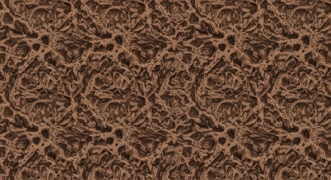 Porous brown volcanic rock surface texture