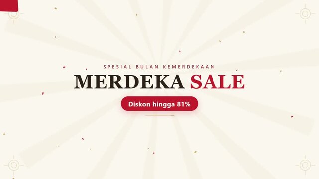 Special Merdeka Sale with up to 87% Discount, celebrating Independence Month.