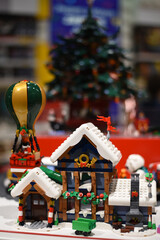 Fototapeta premium New Year's Lego set