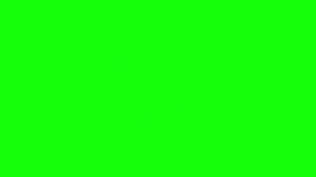 Professional green screen studio setup for video production. Chroma key backdrop used for seamless visual effects editing.