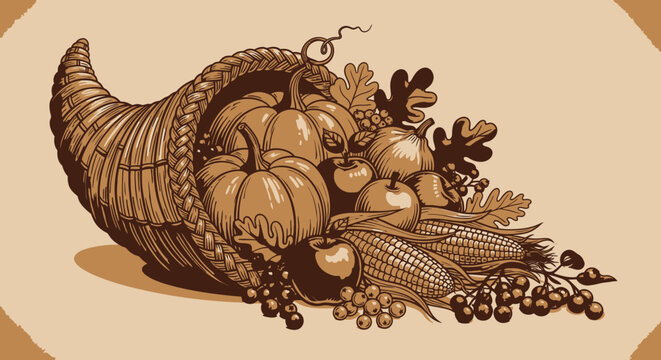 Stylized vector illustration of organic corn on the cob with green husks and yellow kernels. Isolated graphic for agricultural, culinary, and healthy food design projects.