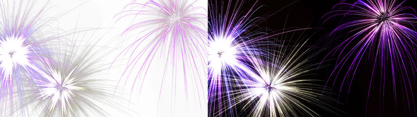 firework explosion celebration cutout transparent purple white glowing event festival radiant sparks magic new year brilliant overlay spectacular dynamic © MdFuyad