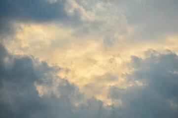 Fototapeta premium clouds at sunset