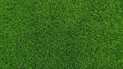 Obraz premium Vibrant Green Grass Texture - Lush Summer Lawn Top Down Background