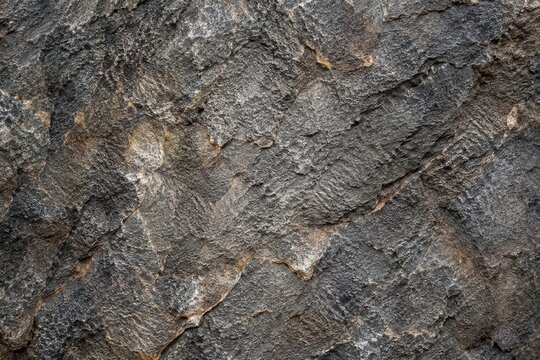 Close-up of a textured, weathered rock surface with intricate patterns