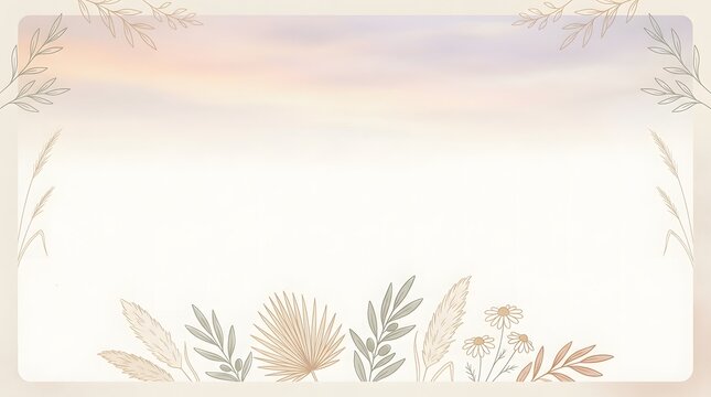 Light pastel beach background with subtle waves and minimalist composition.